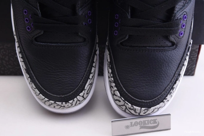 Black Air Retro Court CT8532-050 Purple 3 Jordan 0910